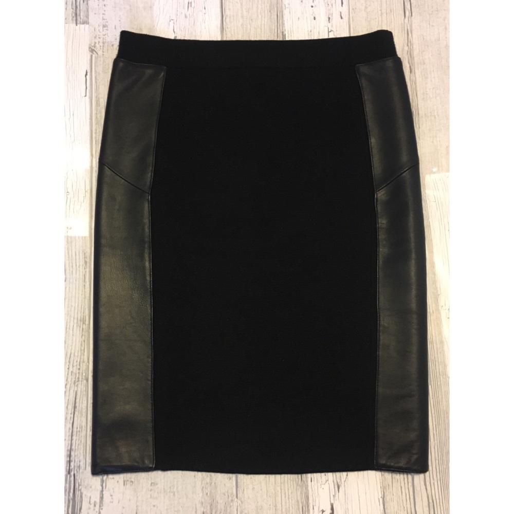 Theory Black Pencil Skirt